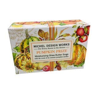 Michel Design Works Pumpkin Prize Shea Butter Soap 4.5 Oz Autumn Medley England